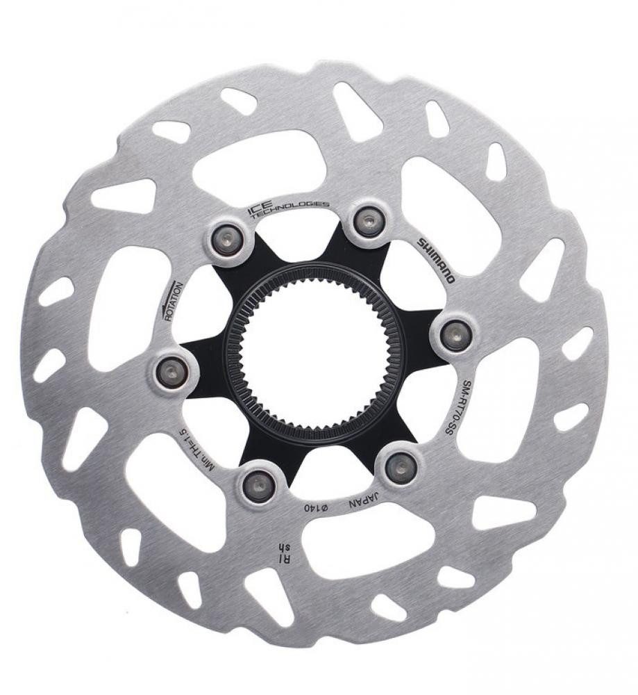 Shimano Scheibenbremse SHIMANO Bremsscheibe SM-RT70 140mm CL Bremsscheibe - Center-Lock Ausfü