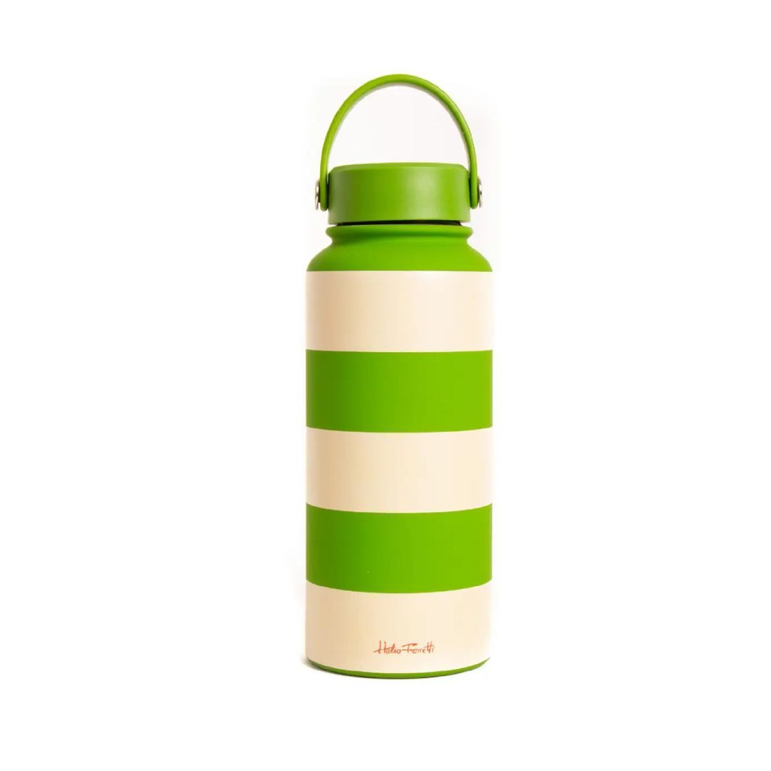 gestreift grün/beige