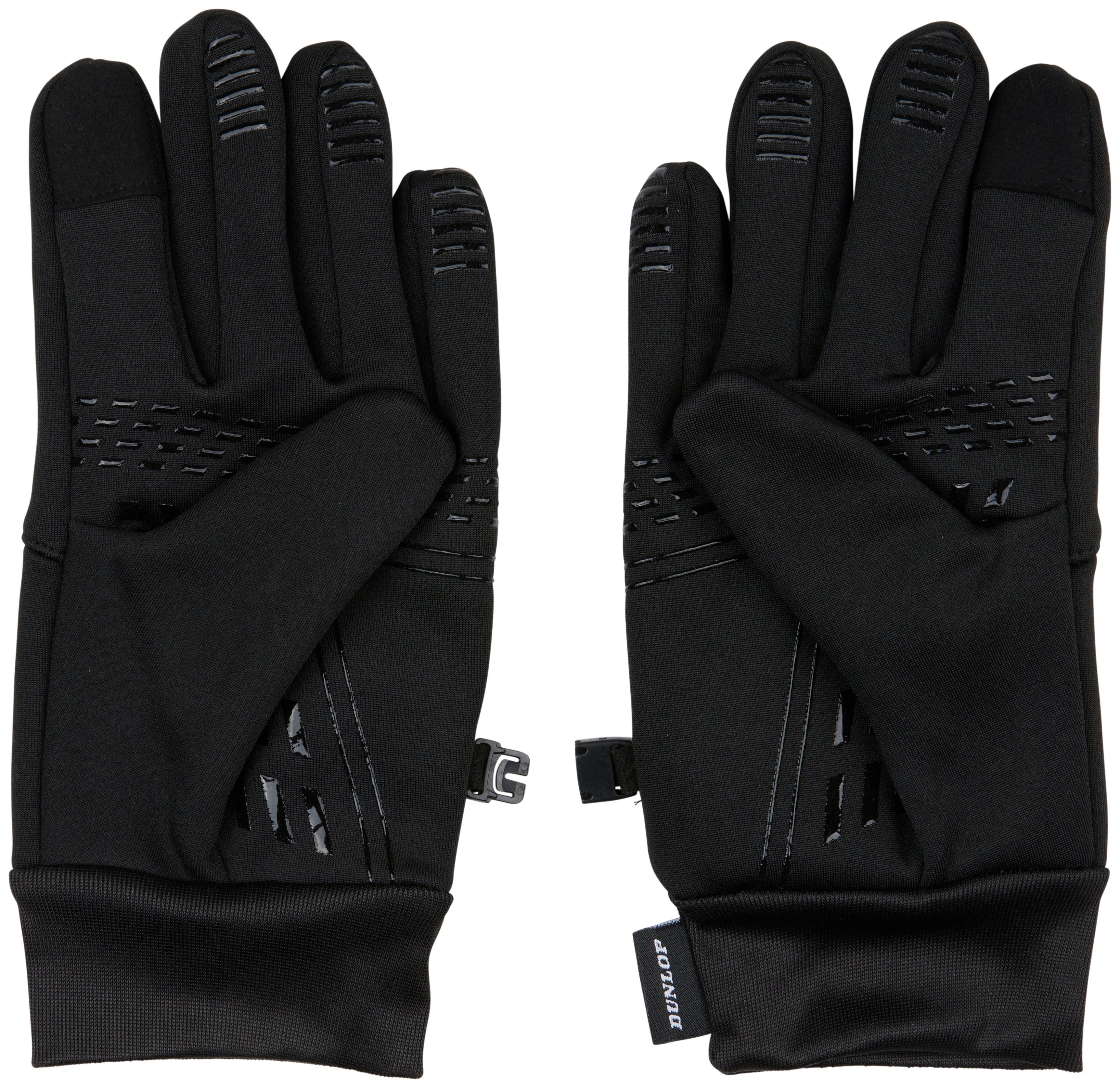 habeig Fahrradhandschuhe DUNLOP Thermo Touchscreen Handschuhe, wasserabweisend, winddicht Touchscreen-Funktion – Bild 5 von 5