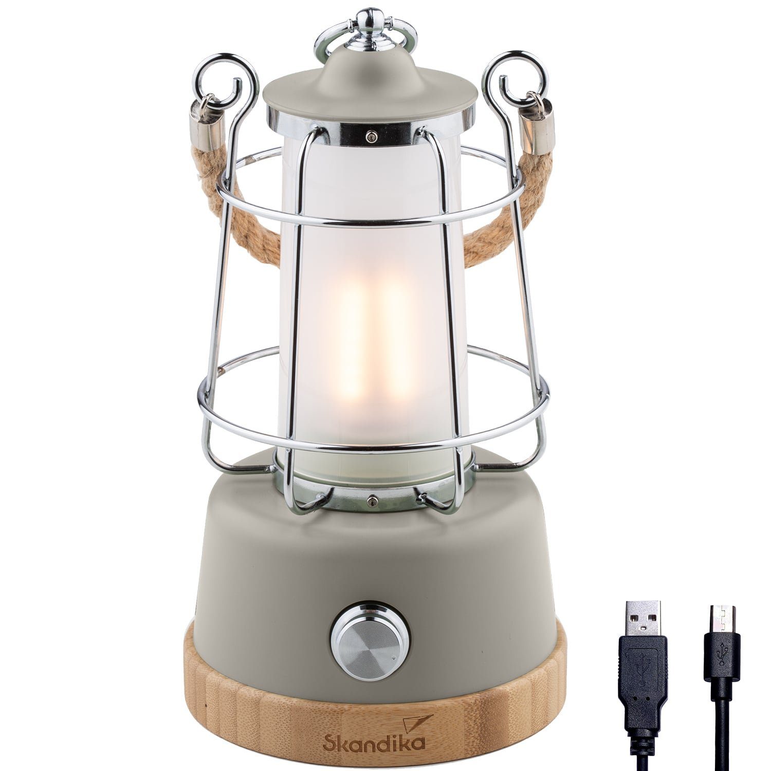 Skandika LED Gartenleuchte Campinglampe Kiruna aufladbar günstig online kaufen