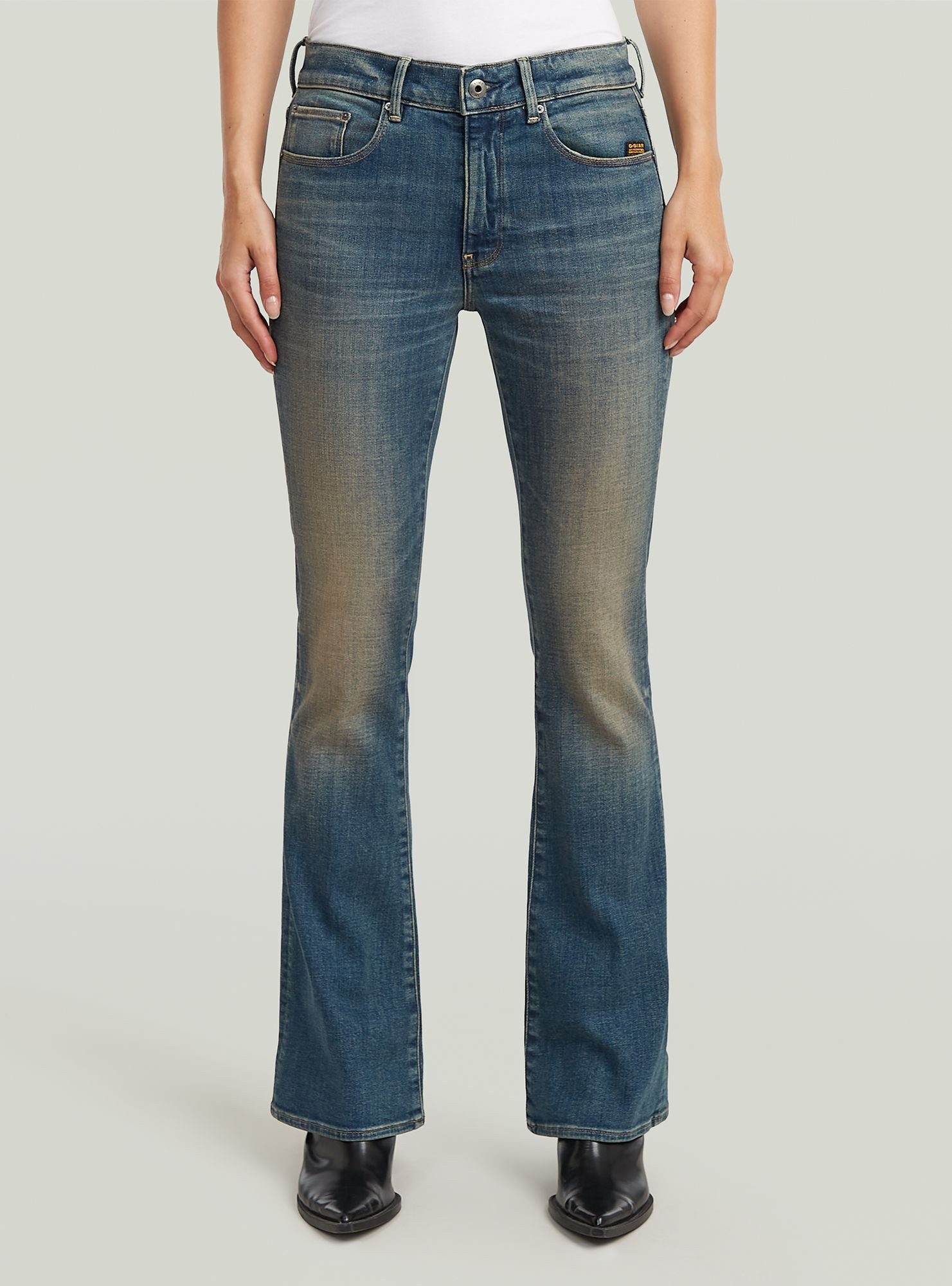 G-STAR 5-Pocket-Jeans 3301 Flare Jeans günstig online kaufen