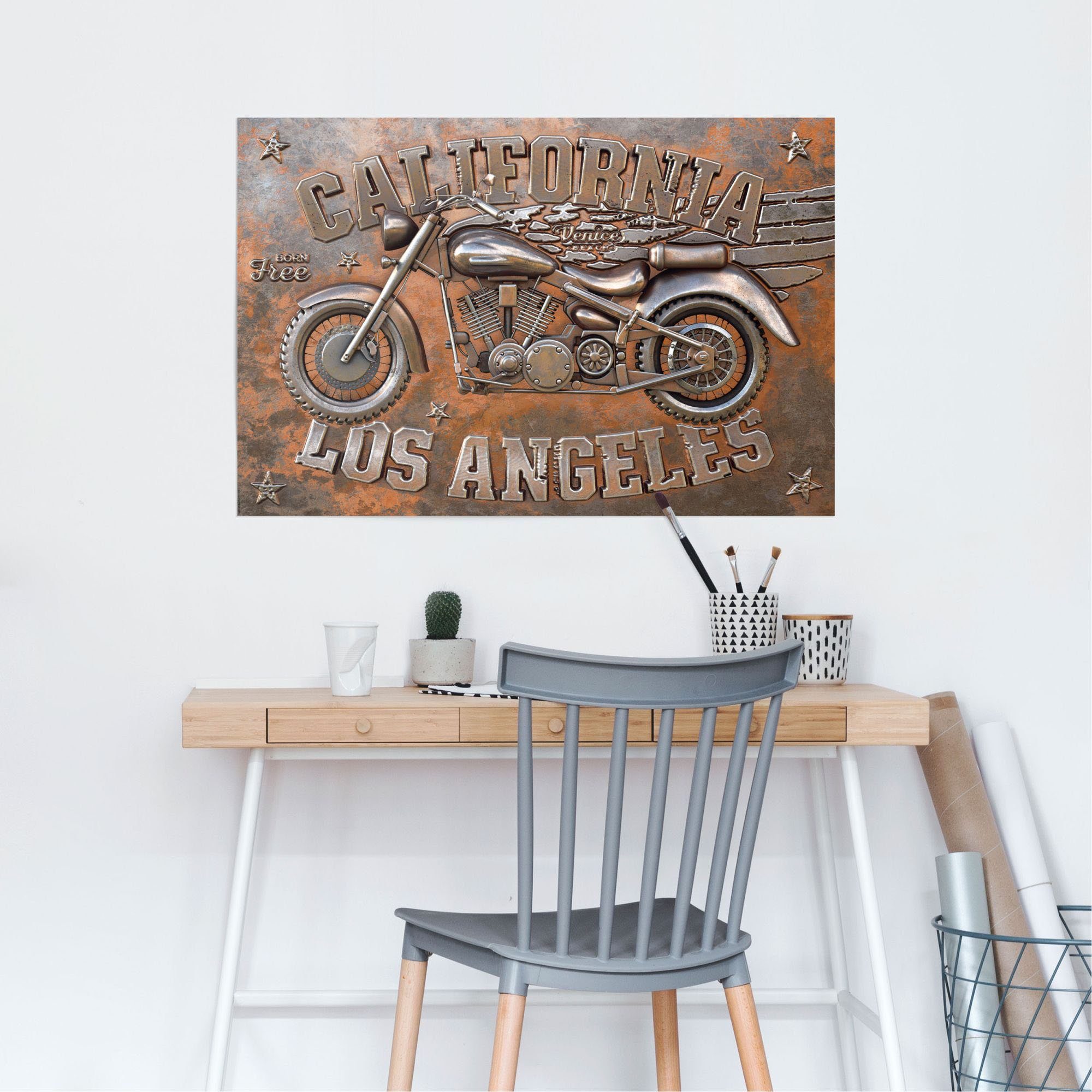 Reinders! Poster »Born Free Bikers«, (1 Stück)-HomeTrends