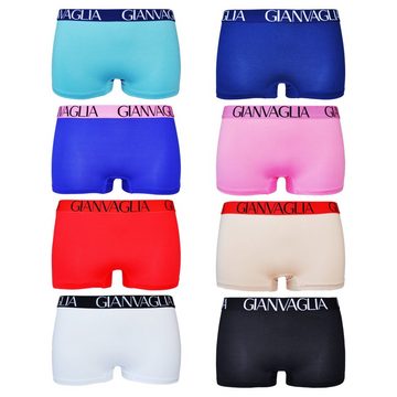 TEXEMP Panty 5er - 10er Pack Damen Panty Panties Baumwolle Boxershorts Hotpant Unterwäsche Schlüpfer Hipster M-2XL (Packung, 5-St) Langlebig & Robust