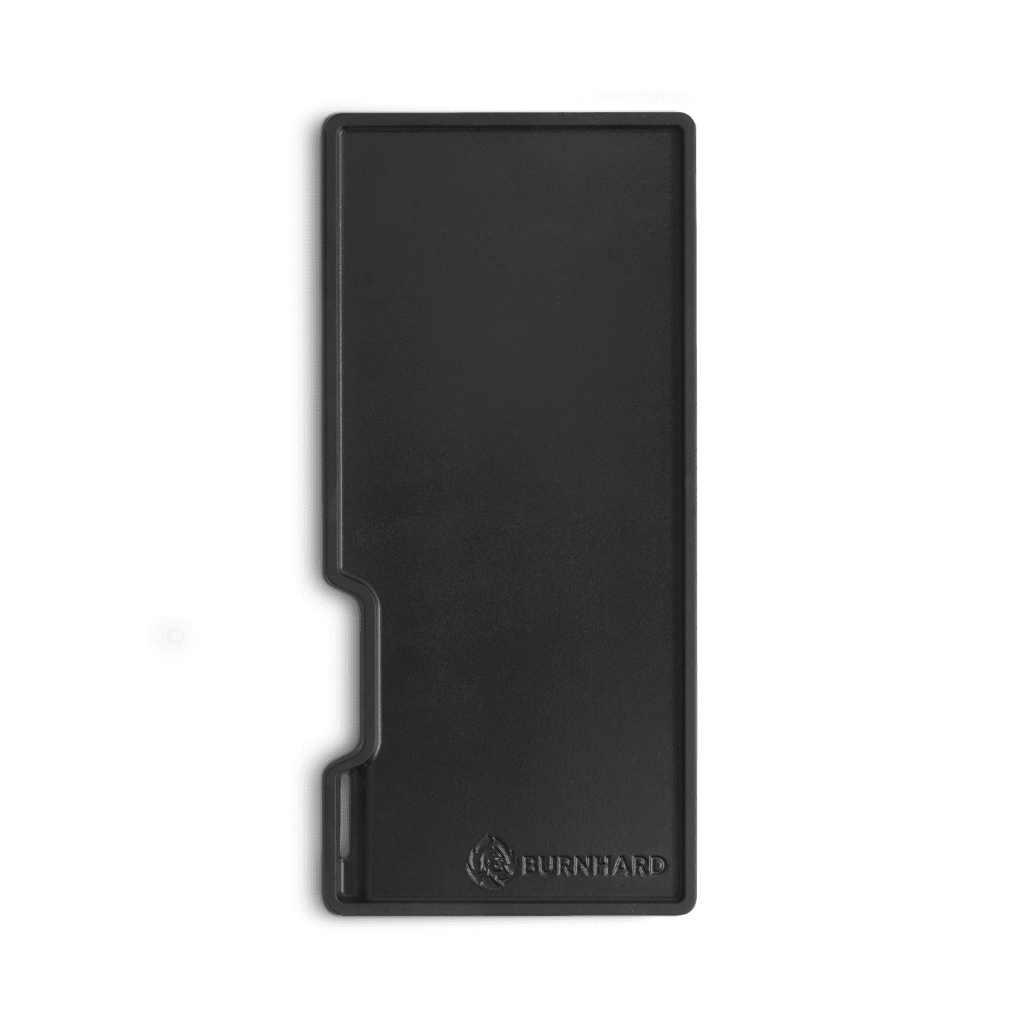 BURNHARD® Grillplatte Gusseisen Wendeplatte EARL 43 x 19,8 x 2 cm