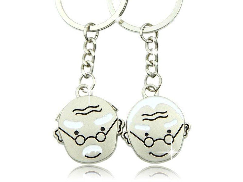 Caramel MEDIA Schlüsselanhänger Set Schlüsselanhänger Oma Opa günstig online kaufen