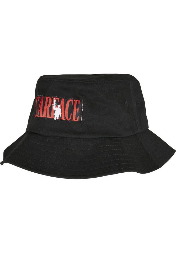 Merchcode Flex Cap Bucket Hat Scarface Logo Bucket Hat, Merchcode  Accessoires