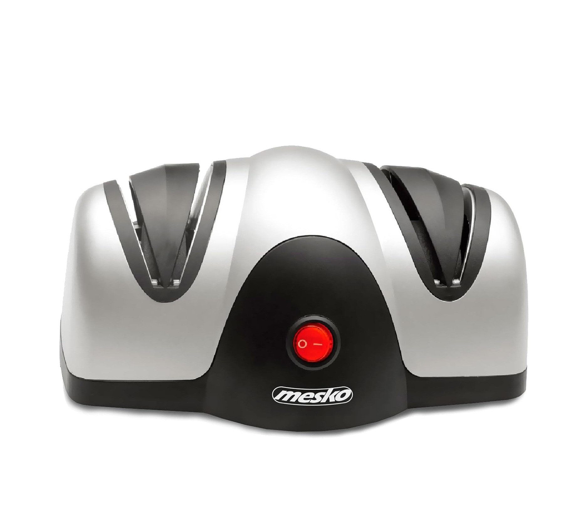 Mesko Messerschärfer MS 4516 Elektrischer Messerschärfer 2-in-1, 40 W, Schärfen & Polieren, 2-in-1 Funktion, Rutschfeste Unterseite