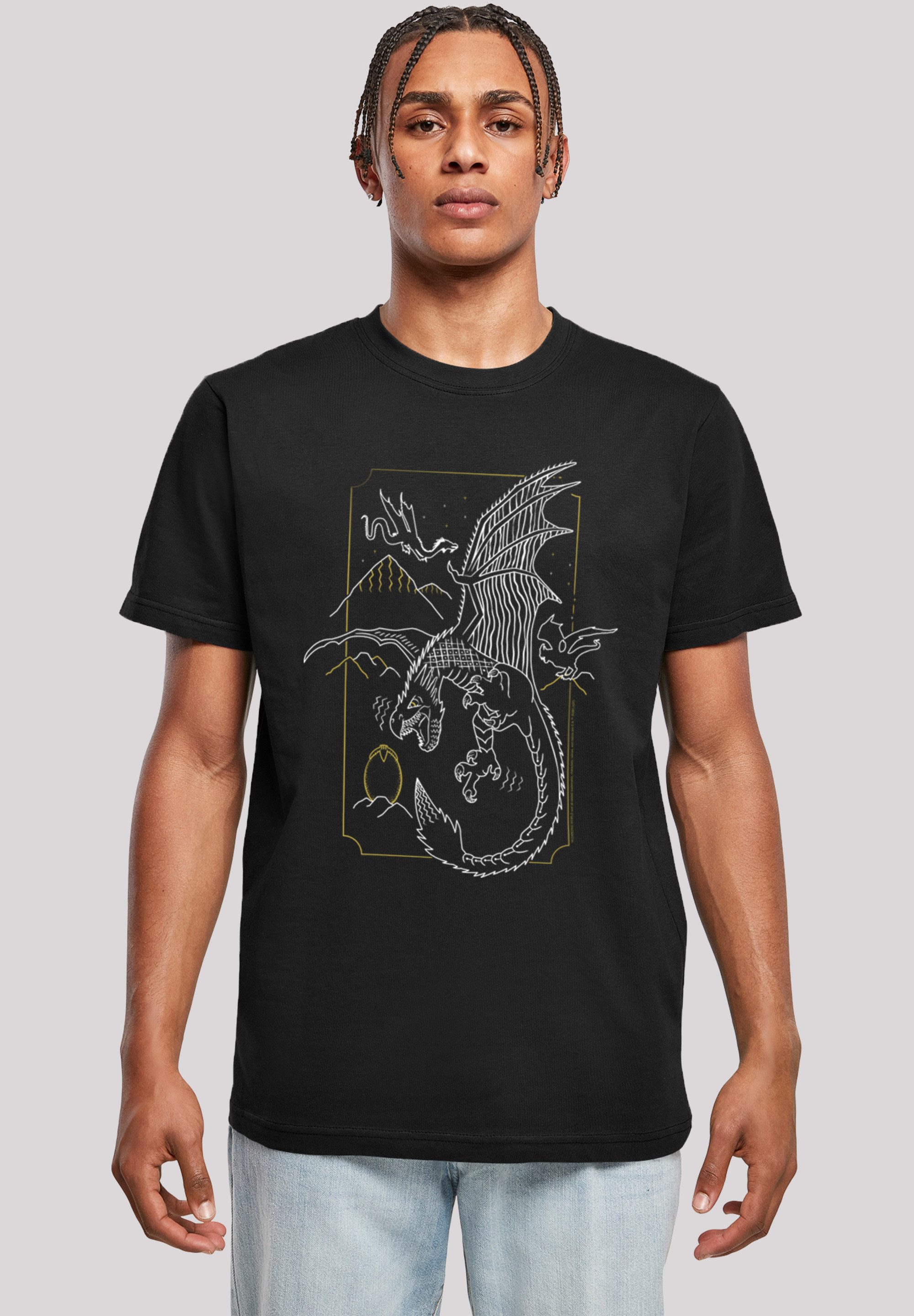 F4NT4STIC T-Shirt Harry Potter Dragon Line günstig online kaufen