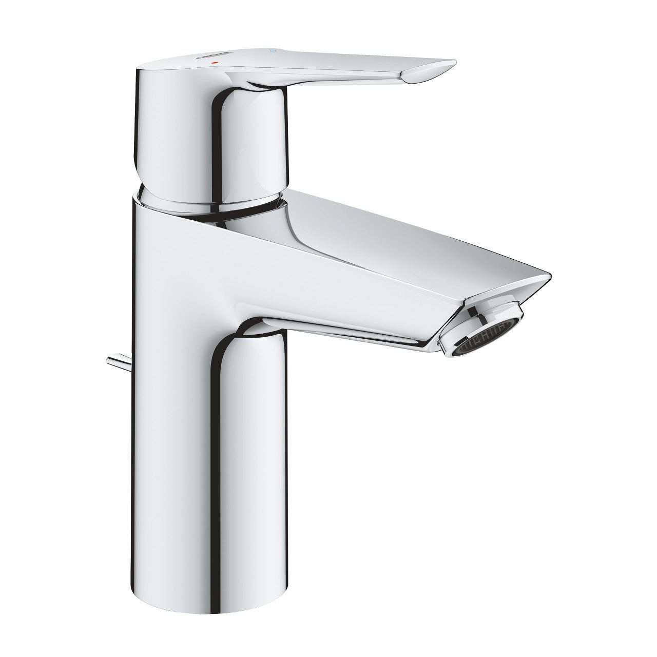 Grohe Waschtischarmatur Start Einhebel-Waschtischarmatur, Ecojoy, chrom (24209002)