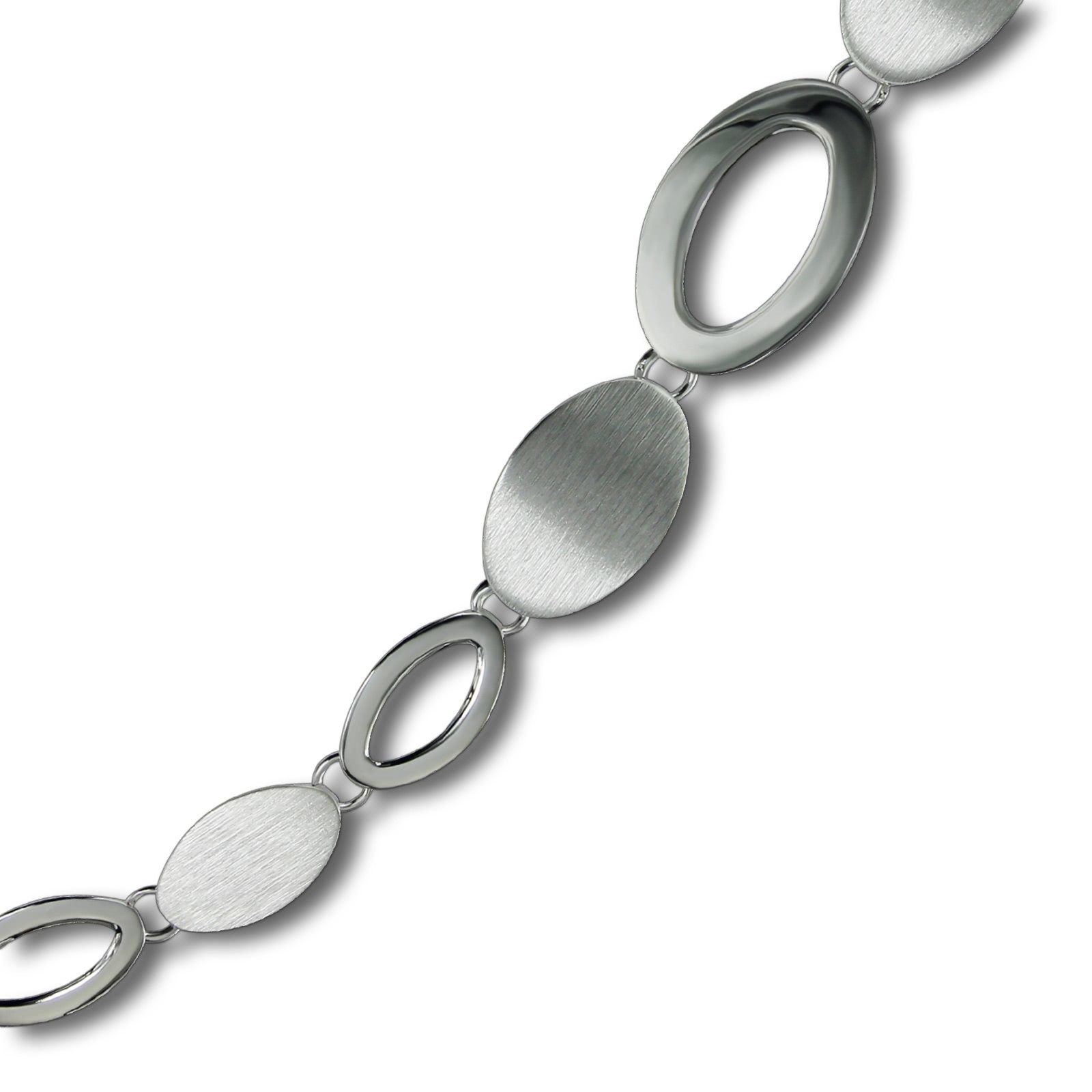 Armband Sterling matt/glanz Silber, Silber Balia Damen Silberarmband (Dream) 925 Balia (Armband), ca. 19,5cm, Farbe: silber 925 Damenarmband