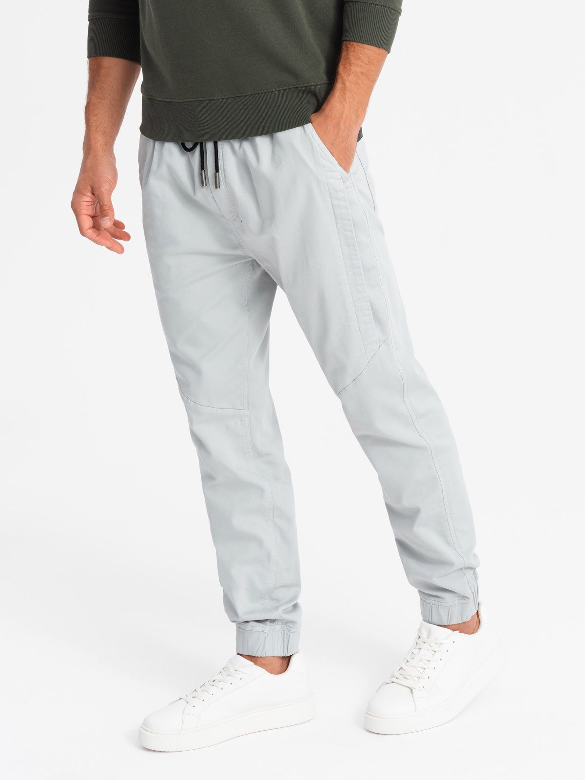 Jogger Pants Herrenstrick-Jogginghose