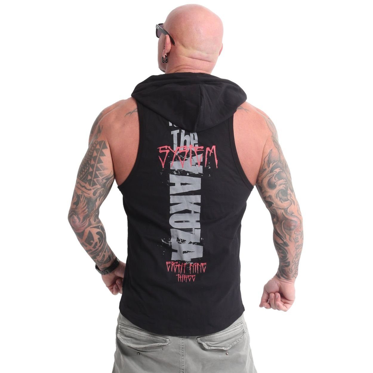 YAKUZA T-Shirt Shot Hooded Tanktop Shirt günstig online kaufen