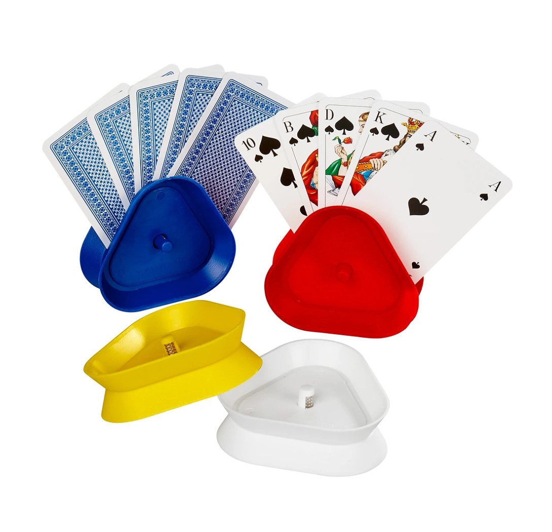 DocMed Держатель карты места Kartenhalter-Set, (Packung Set, 4-tlg., Alltagshilfe), Farbenfrohes Design, Vielseitig einsetzbar