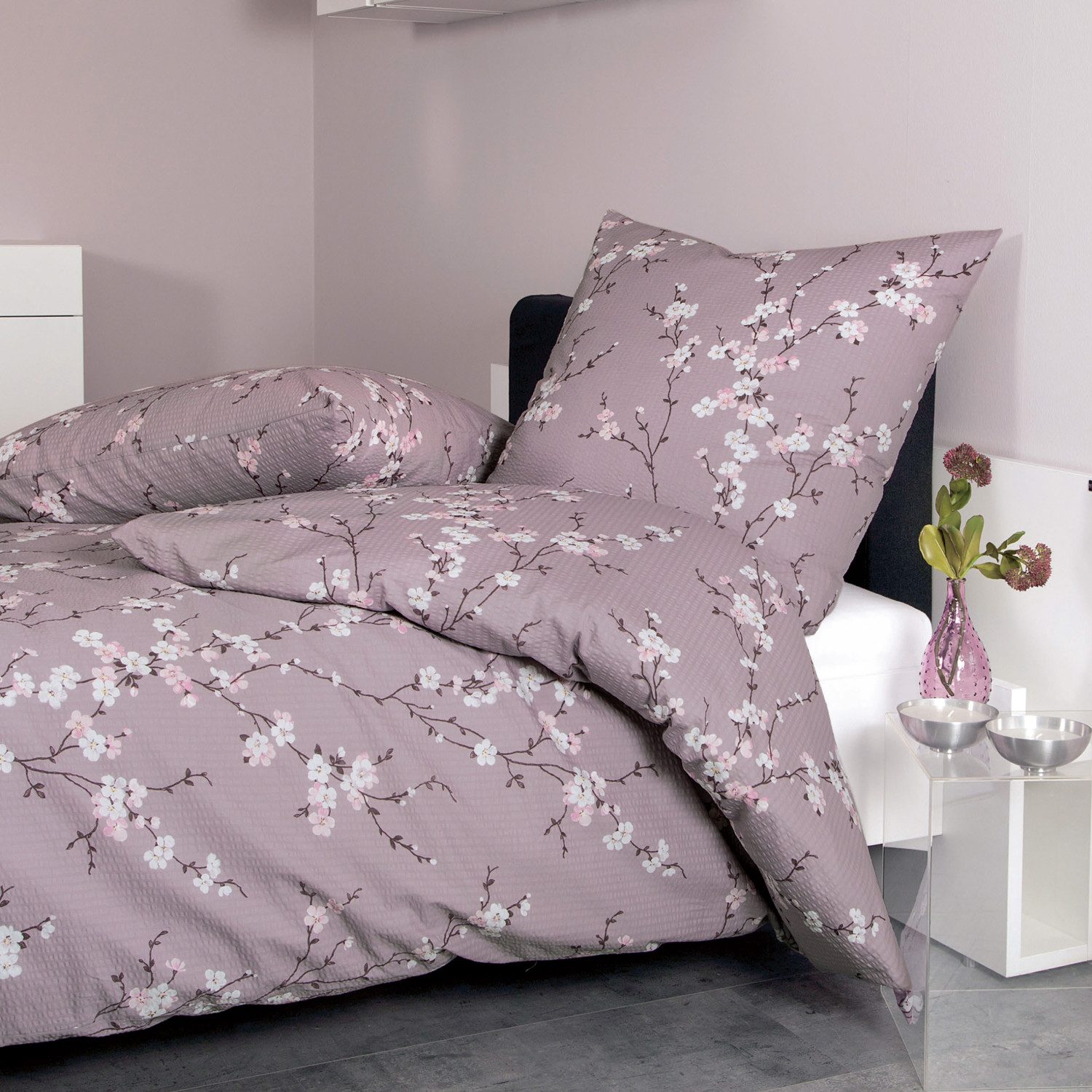 Janine Bettwäsche Deluxe Premium, Seersucker, 2 günstig online kaufen