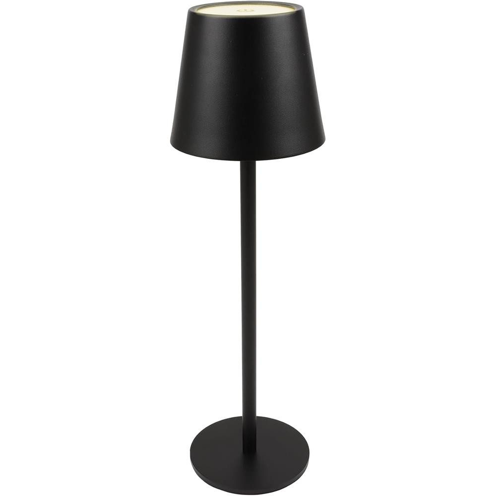 AddLiving LED Tischleuchte FASHION LED-Tischleuchte schwarz dimmbar mit Touch, 56 LEDs, 3 Lichtfarben, Touch-Funktion, stufenlos dimmbar