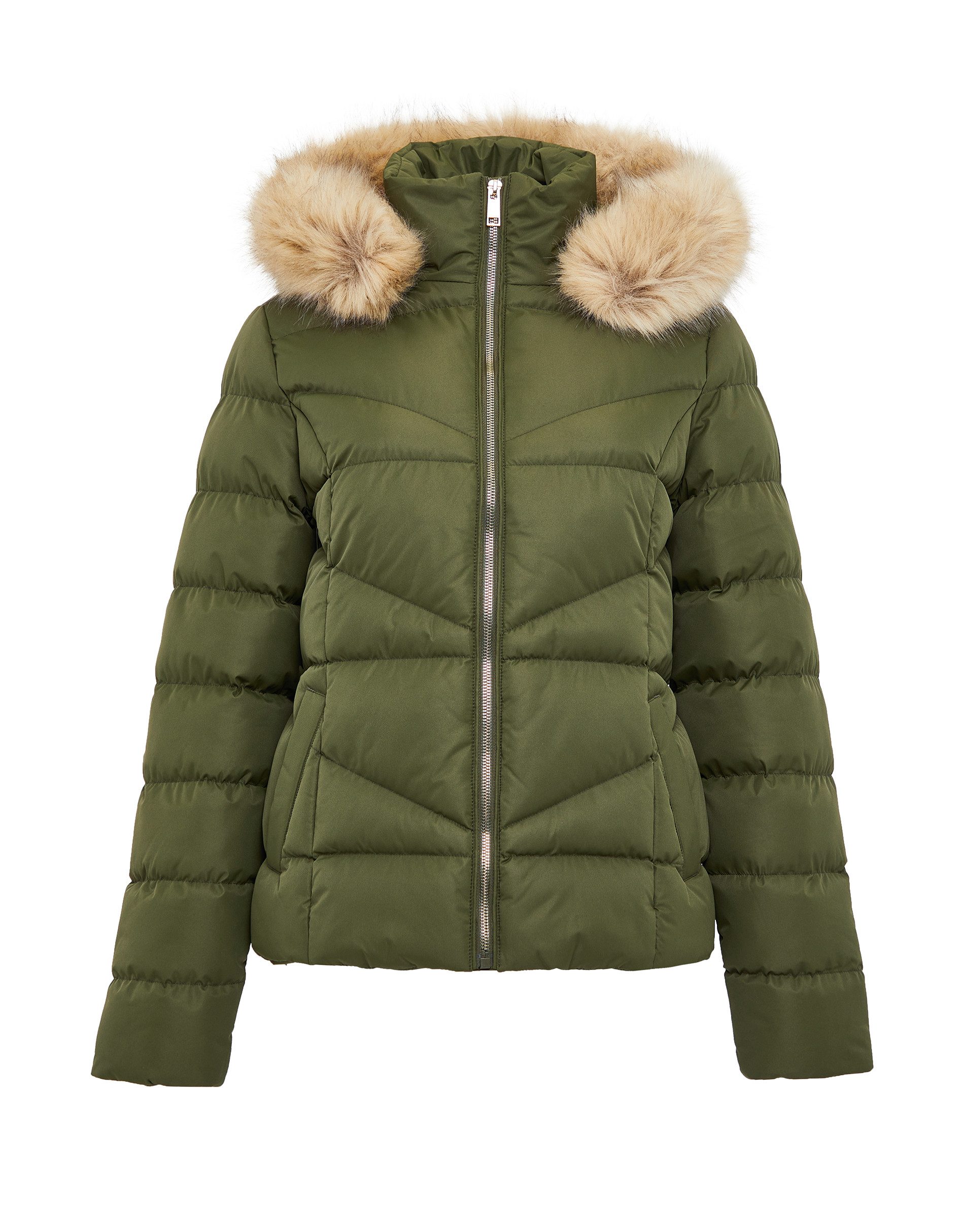 Threadbare Steppjacke (1-St) mit kuscheliger Kapuze