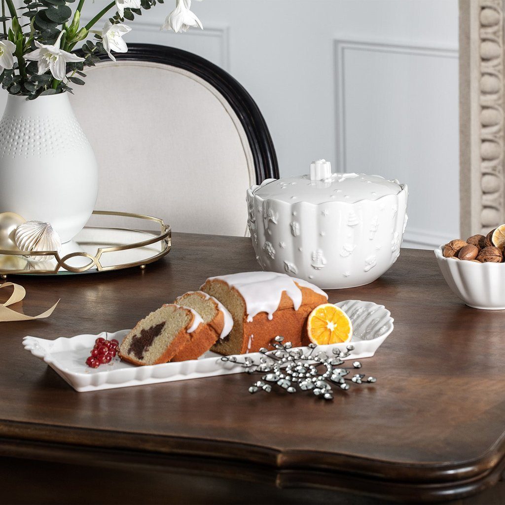 Villeroy & Boch Tortenplatte Toy's Delight Royal Classic Königskuchenplatte, Porzellan, (1-tlg), Premium Porcelain, 1 Stck