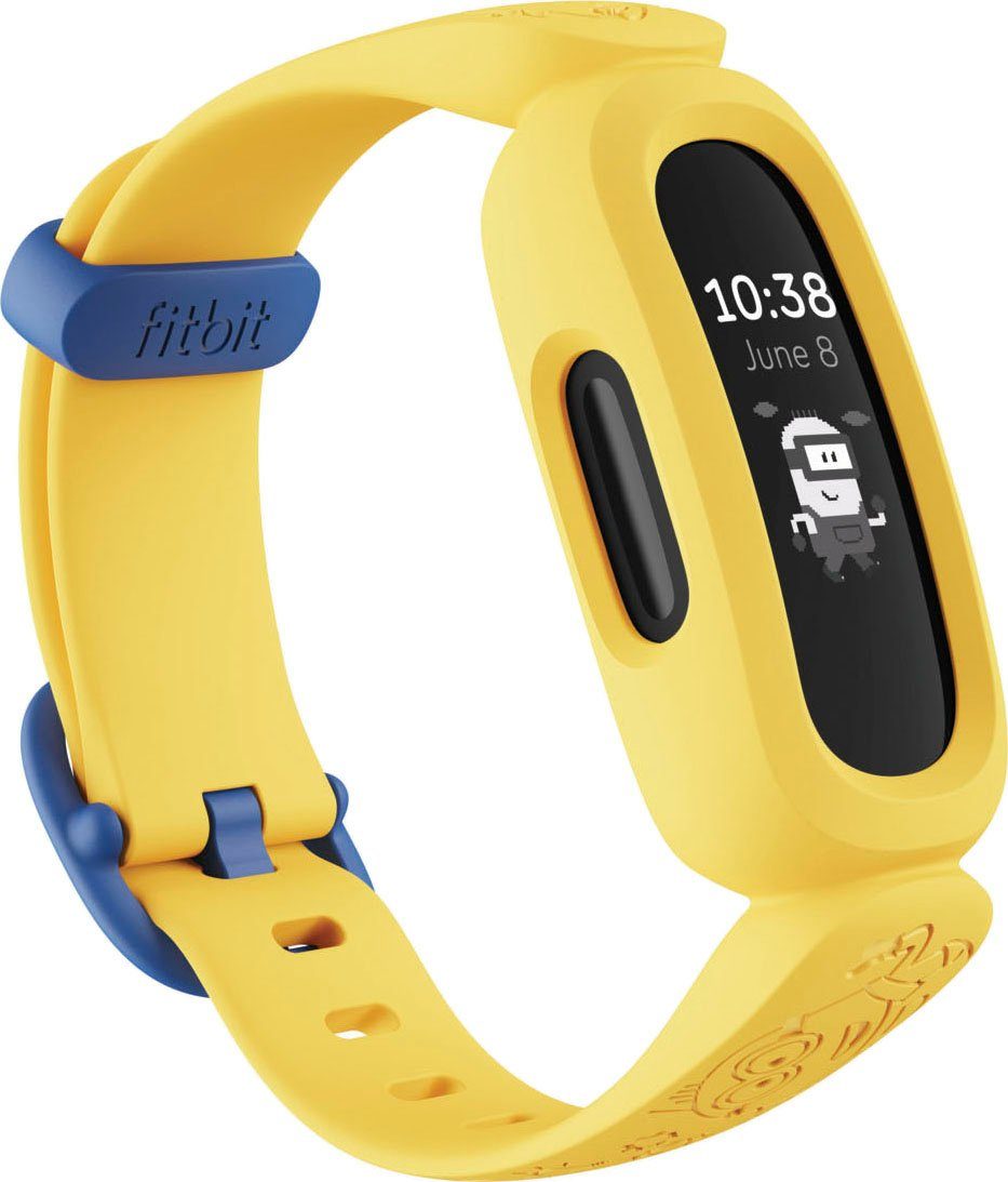 cm/3,73 Zoll, Fitnessband FitbitOS5), | Ace (1,47 für Kinder gelb Black/Minions Google by Yellow 3 fitbit