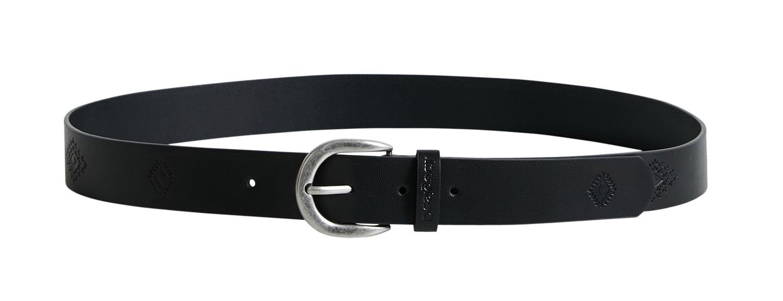 Desigual Belt Black Ledergürtel