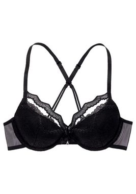 petite fleur gold Push-up-BH mit herausnehmbaren Kissen, sexy Dessous, Reizwäsche