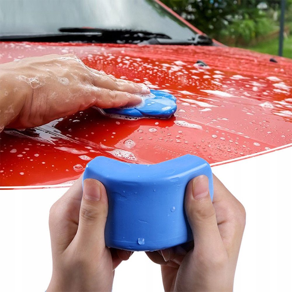 VERK GROUP Reinigungsknete Auto 170 g Lackreiniger Polierknete Set Auto-Reinigungsmittel (1-St. 170 g, wiederverwendbar)