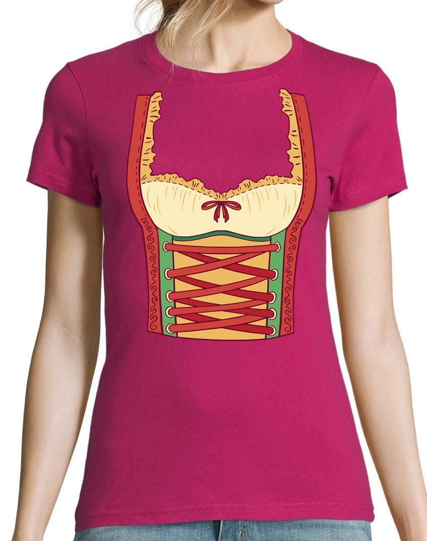 Youth Designz T-Shirt Dirndl Kostüm Damen günstig online kaufen