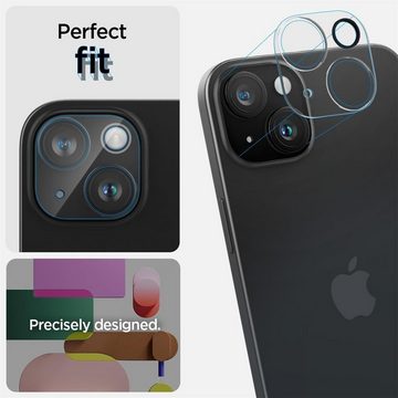 CoolGadget Schutzfolie Kameraschutz Glas für Apple iPhone 15, (Spar-Set 2in1, Staubgeschützt/Staubsicher), Schutzglas für Kamera-Linsen Panzerfolie für iPhone 15 Folie