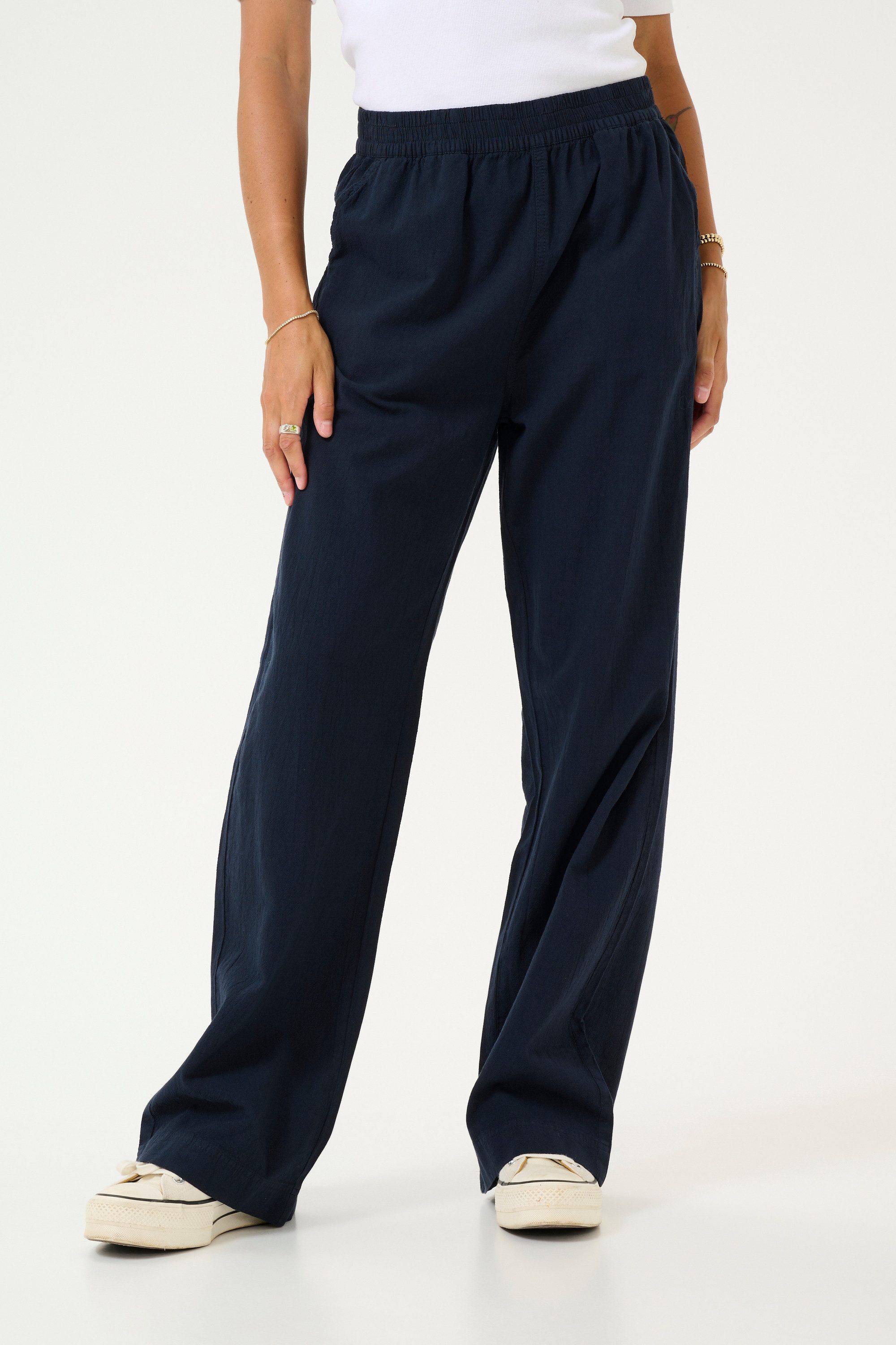KAFFE Stoffhose Casual Hose KAnaya günstig online kaufen