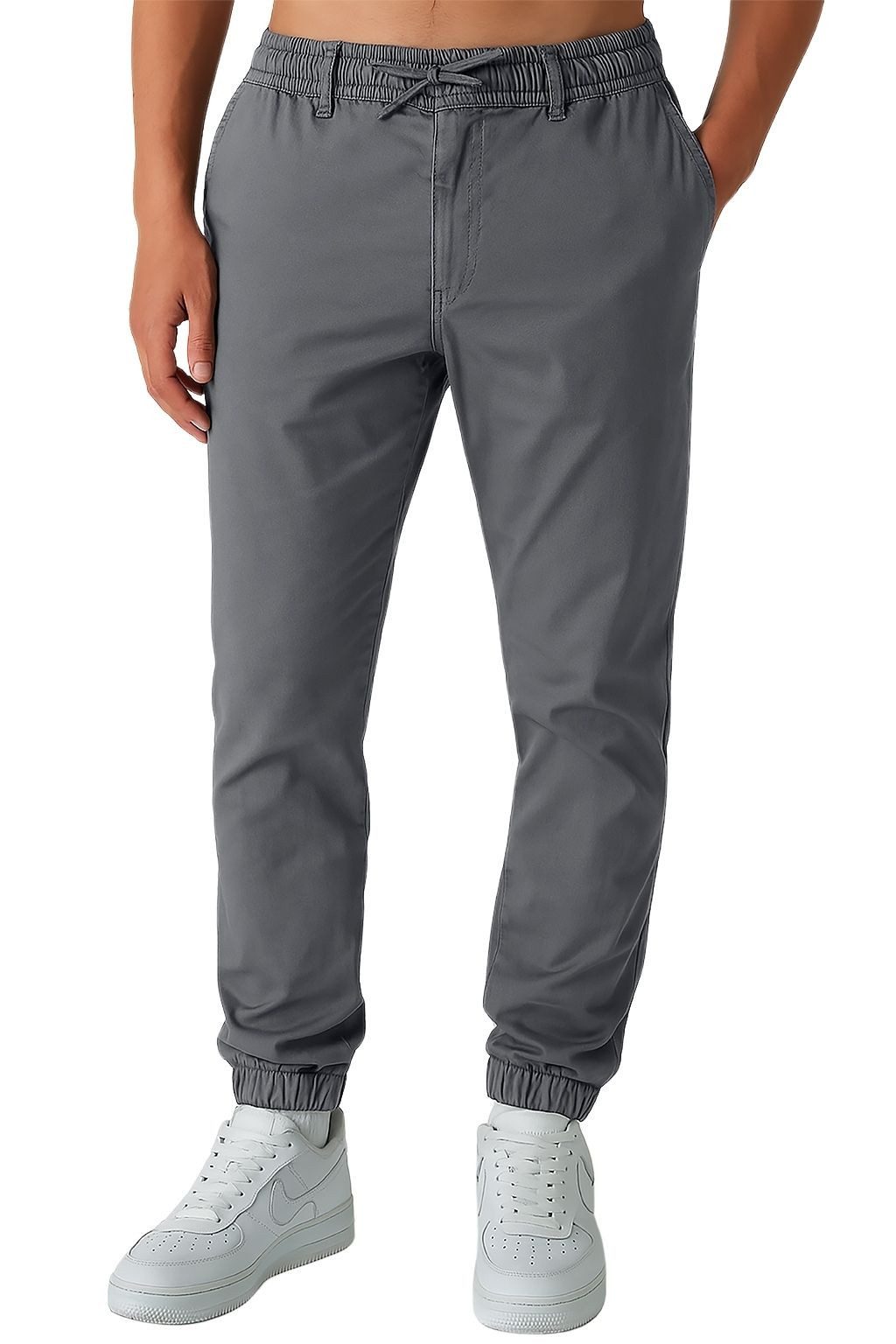 Smith & Solo Chinohose Herren, Chino Hosen Jogginghose mit Kordelzug, Jogge günstig online kaufen