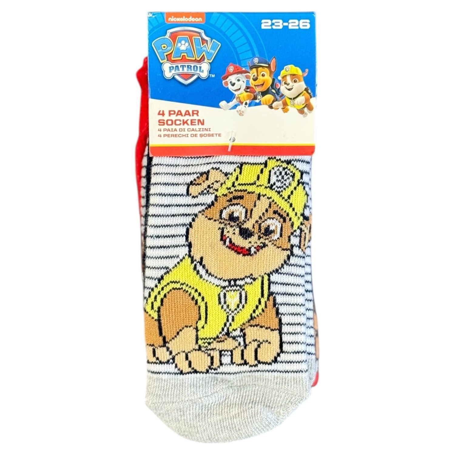 Basicsocken 4er Pack Kinder Baby Socken Jungen Strümpfe Gr. 23-26