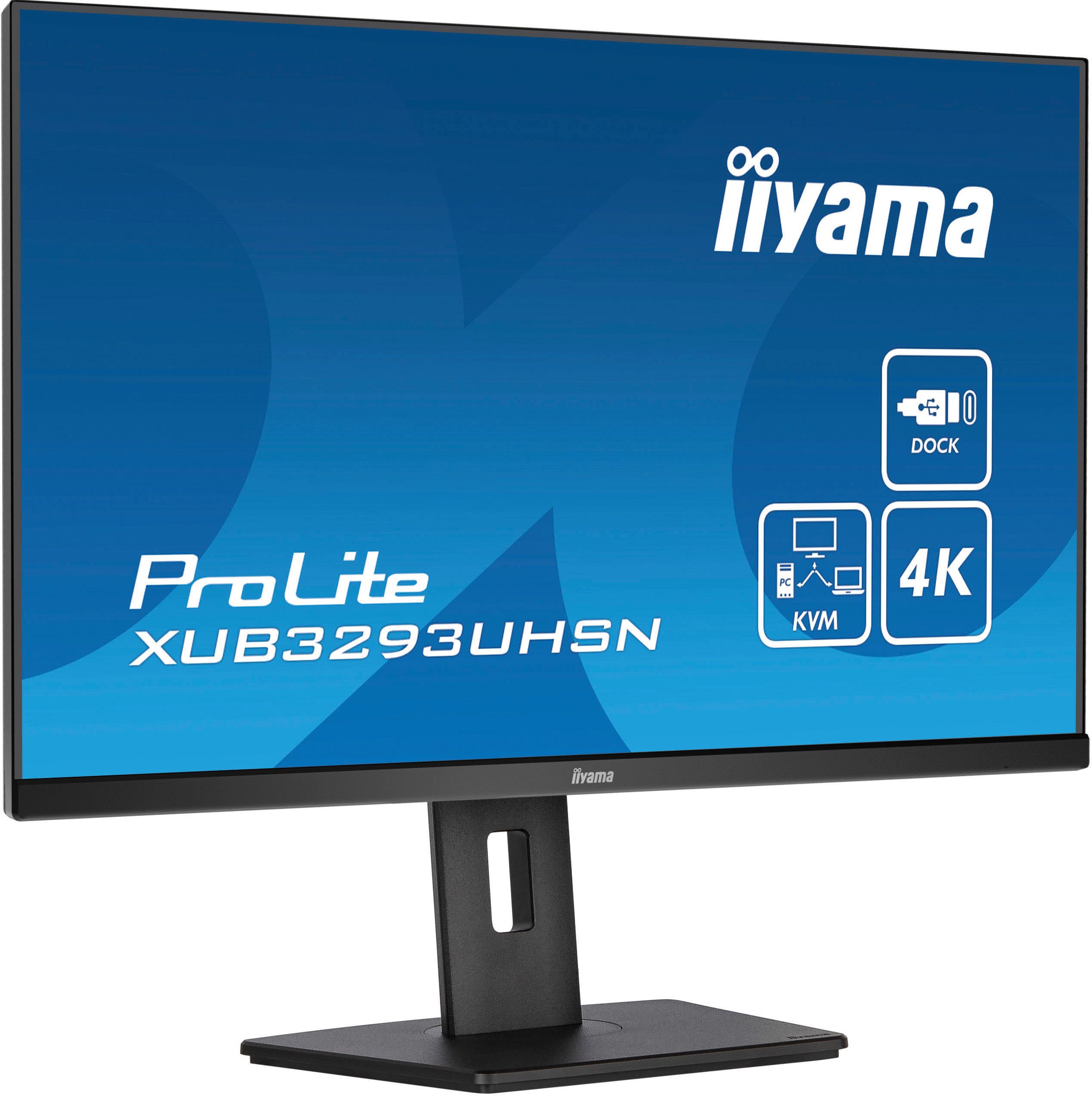 Iiyama 31.5 LED-Monitor (80 cm/31 ", 3840 x 2160 px, 4K Ultra HD, 4 ms Reaktionszeit, 60 Hz, IPS-LCD)