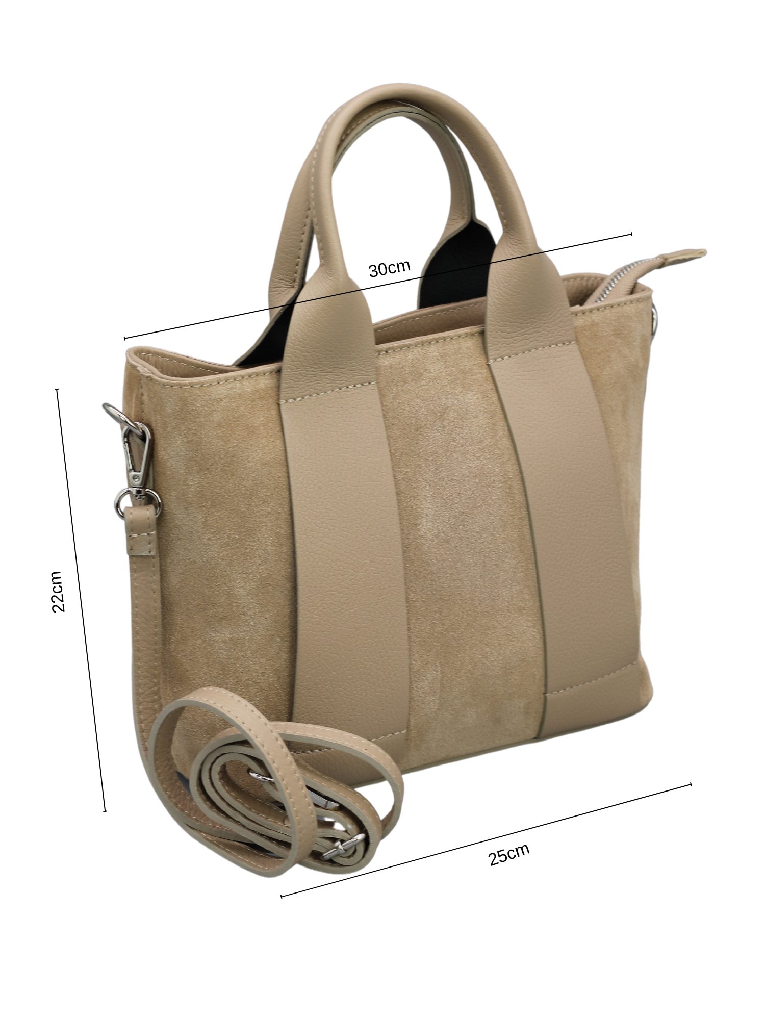 BRISE TASCHE Schultertasche SANDRA Umhängetasche für Damen, Handtasche aus günstig online kaufen