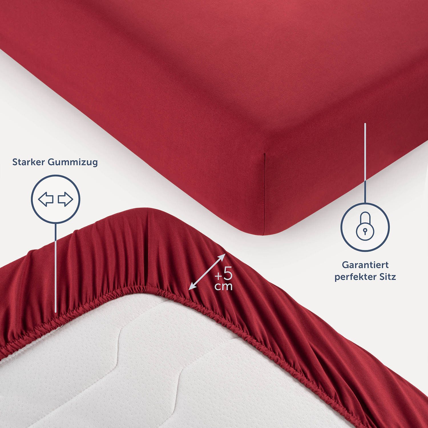 Blumtal Spannbettlaken Bettlaken aus Mikrofaser OEKO-TEX® günstig online kaufen