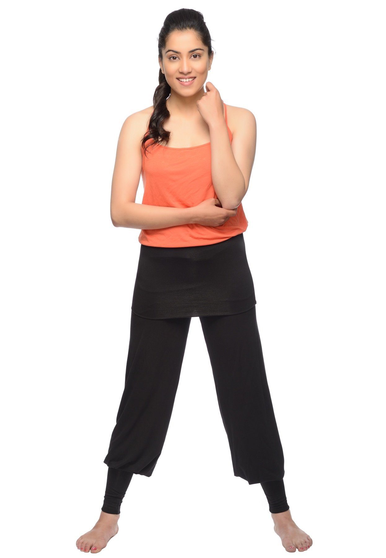 SIMANDRA Sporthose Yogahose (1-tlg) für Gymnastik Sport und Tanzen aus weicher Baumwolle
