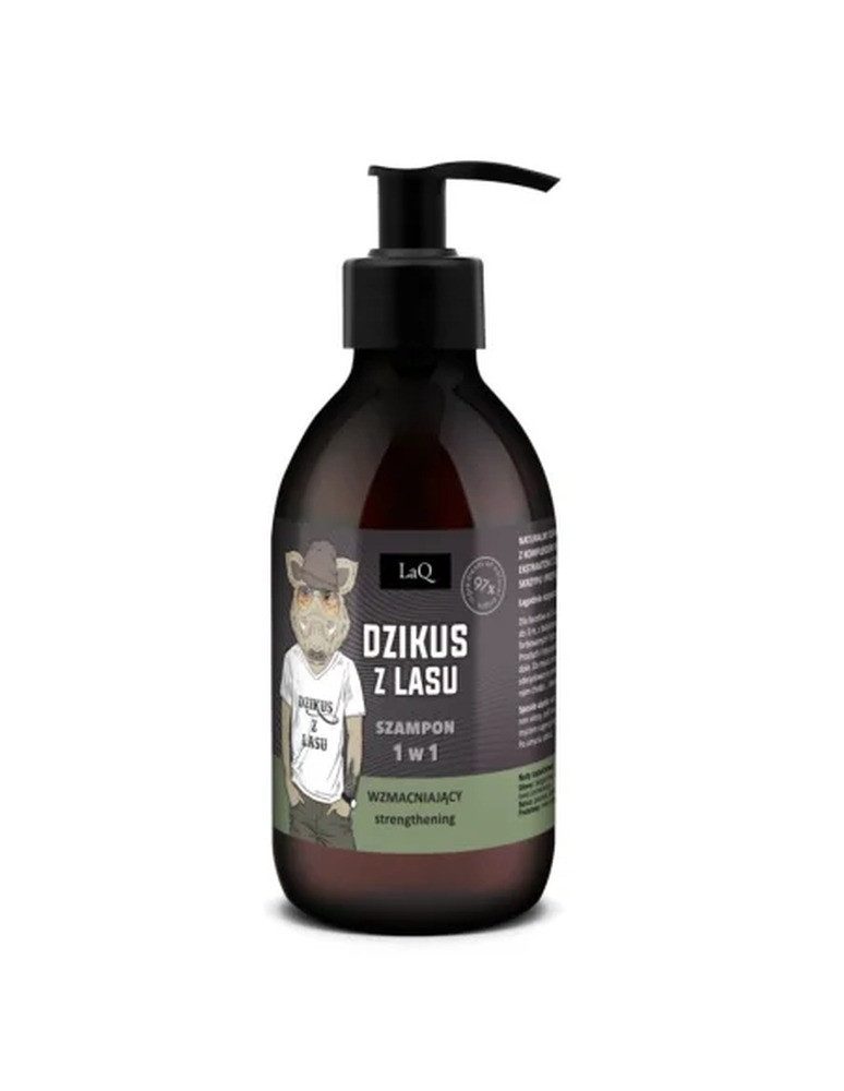 Laq Haarshampoo Forest Savage 1-in-1 Stärkendes Shampoo