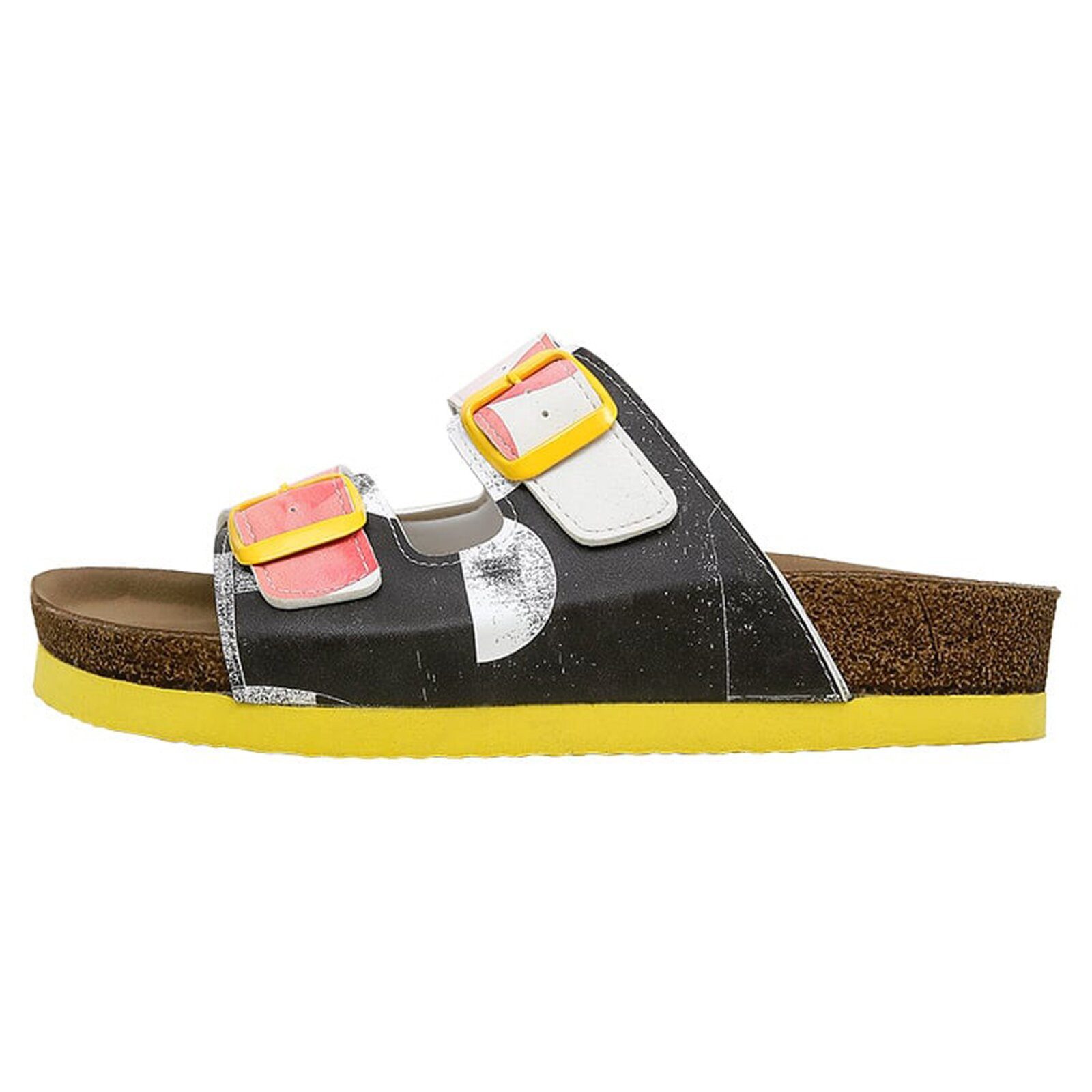 DOGO Stella Pantolette Geometric Shapes Damen günstig online kaufen
