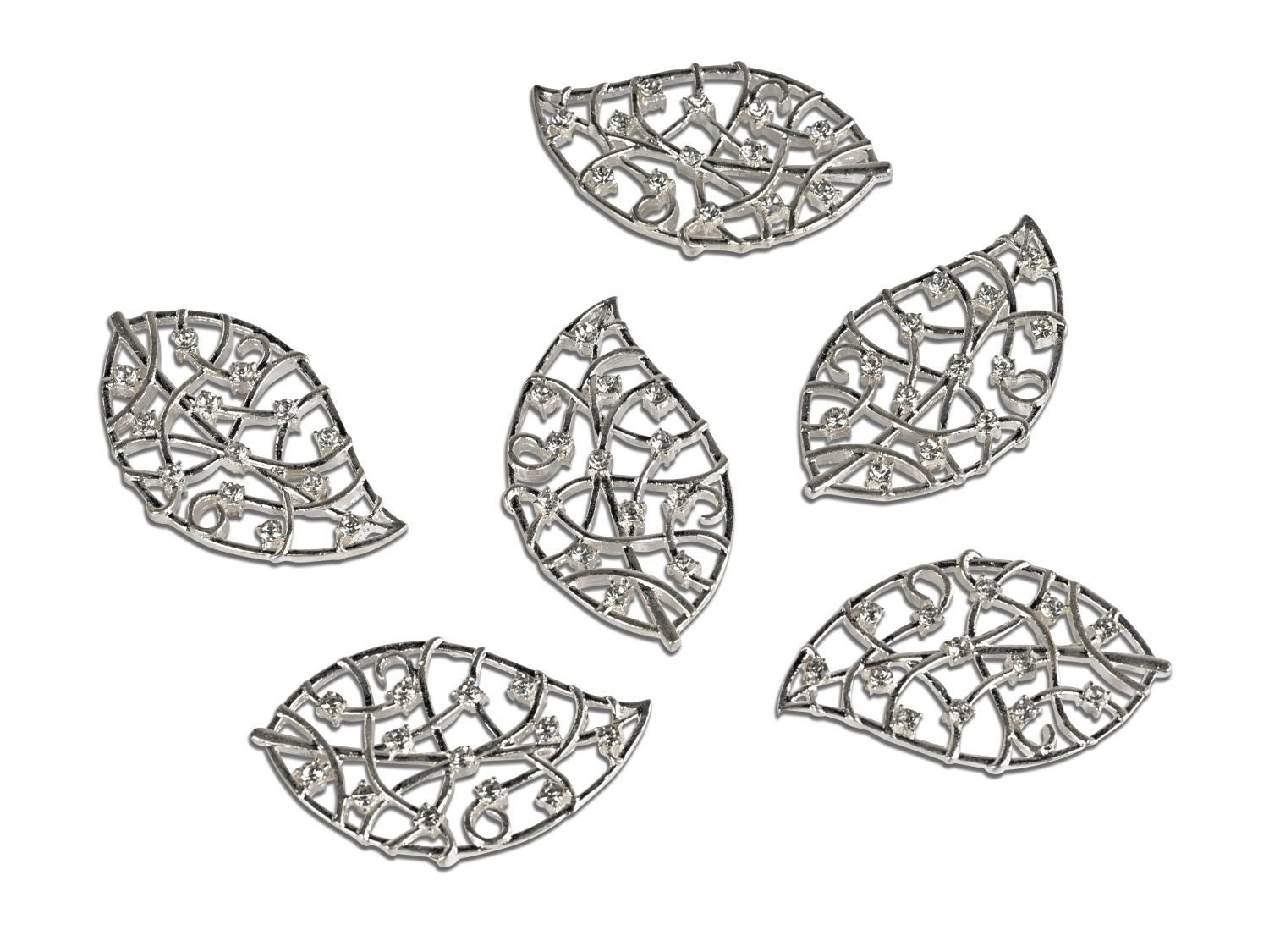 formano Streudeko Streudeko, Höhe: cm, Farbe: Silber, Motiv: Blätter