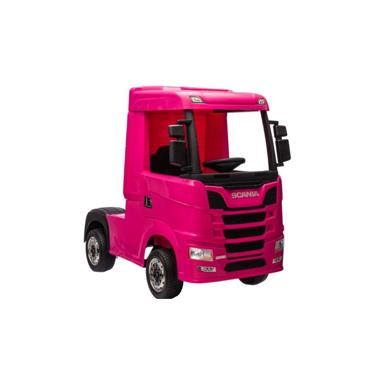 Wisam Elektro-Kinderauto Elektro Auto Batterieauto Auto Scania 500R HL698 Pink 4x4 Rosa
