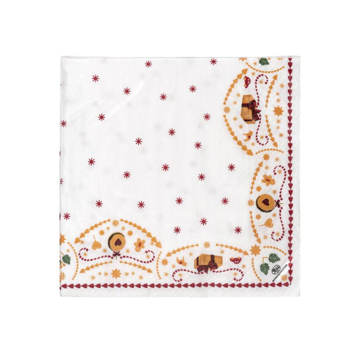 Hutschenreuther Papierserviette Christmas Love Weihnachtsdekoration, 33x33 cm
