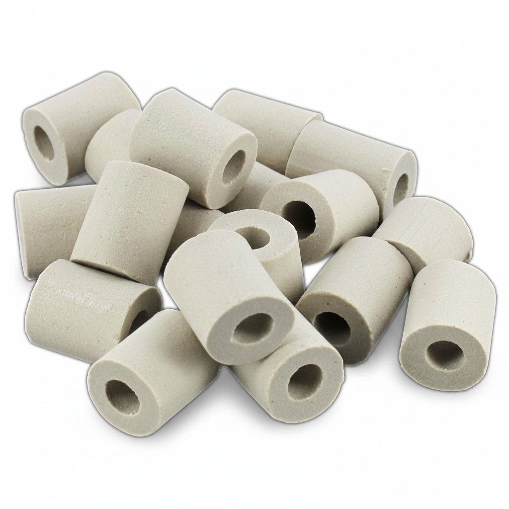 Trinkwasserladen Filtersubstrat, EM Keramik Pipes grau 100 g für Wasserbelebung