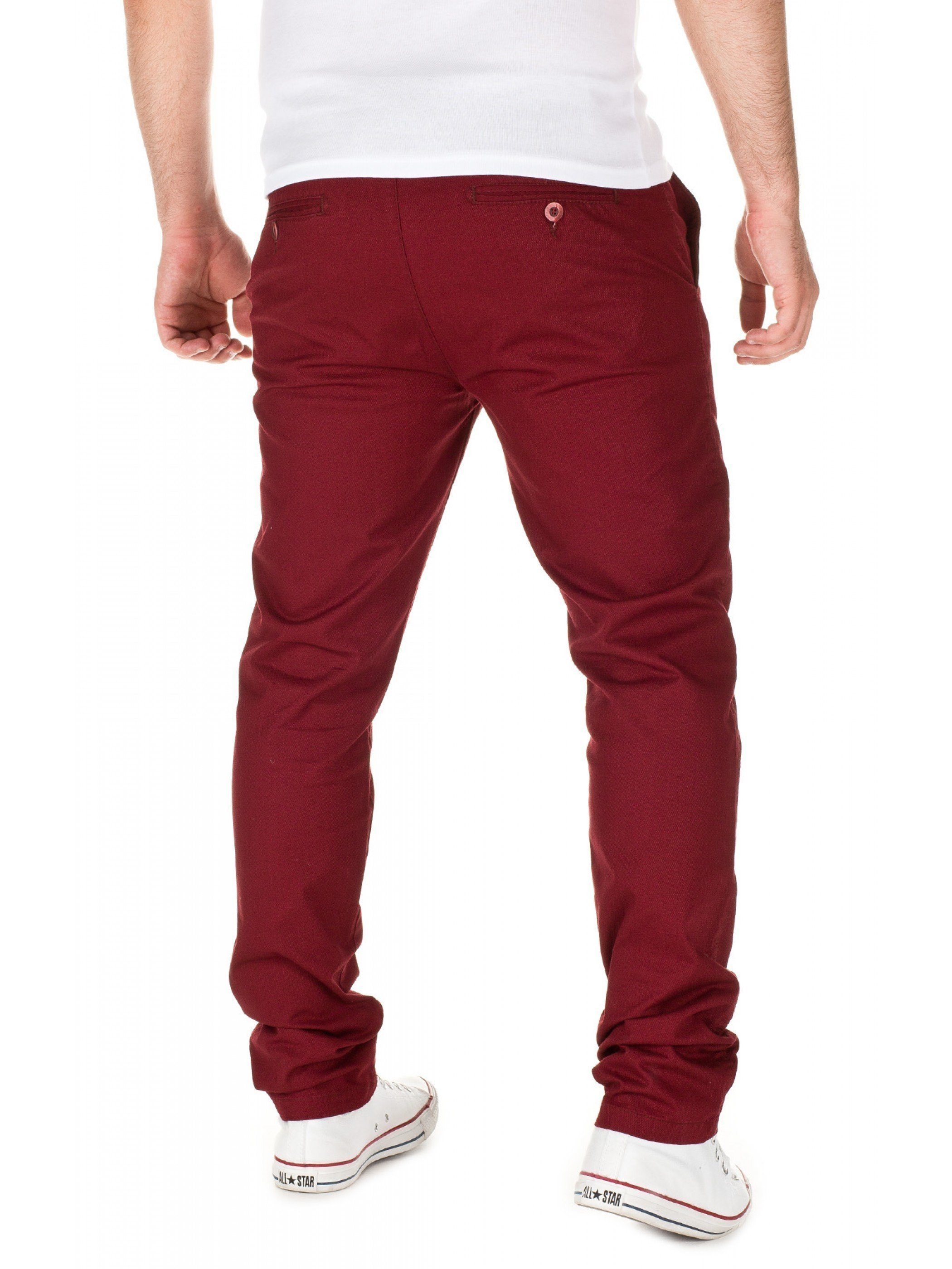 Chino Penta (chocolate Pants truffle (1526)) Rot WOTEGA Chinohose