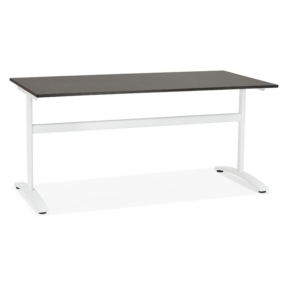 KADIMA PC-Tisch Schwarz Büro Schreibtisch Schreibtisch ARBEIT Holz DESIGN