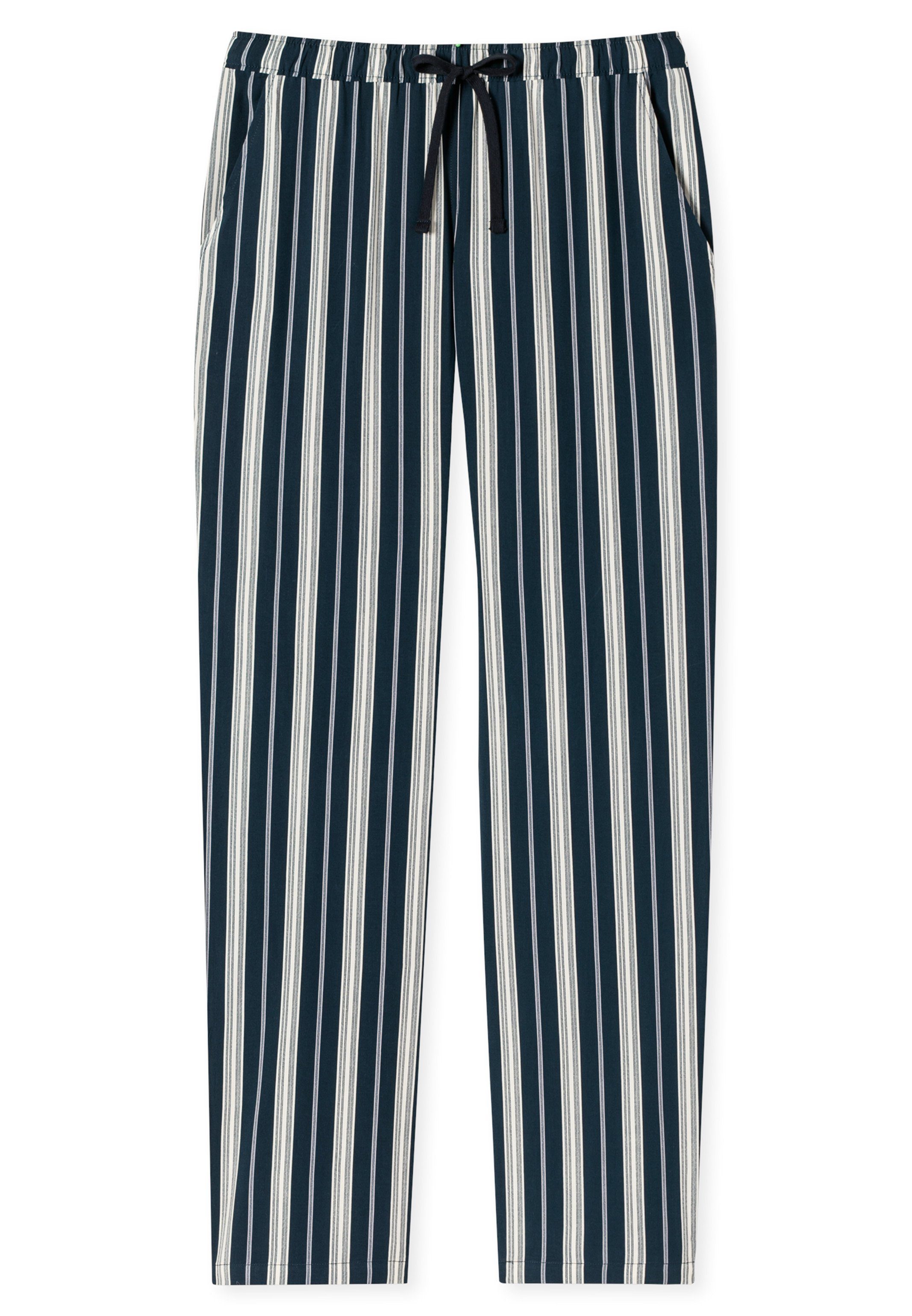 Schiesser Schlafhose Mix & Relax (1-tlg) Schlafanzug Hose - Aus hochwertiger Webware