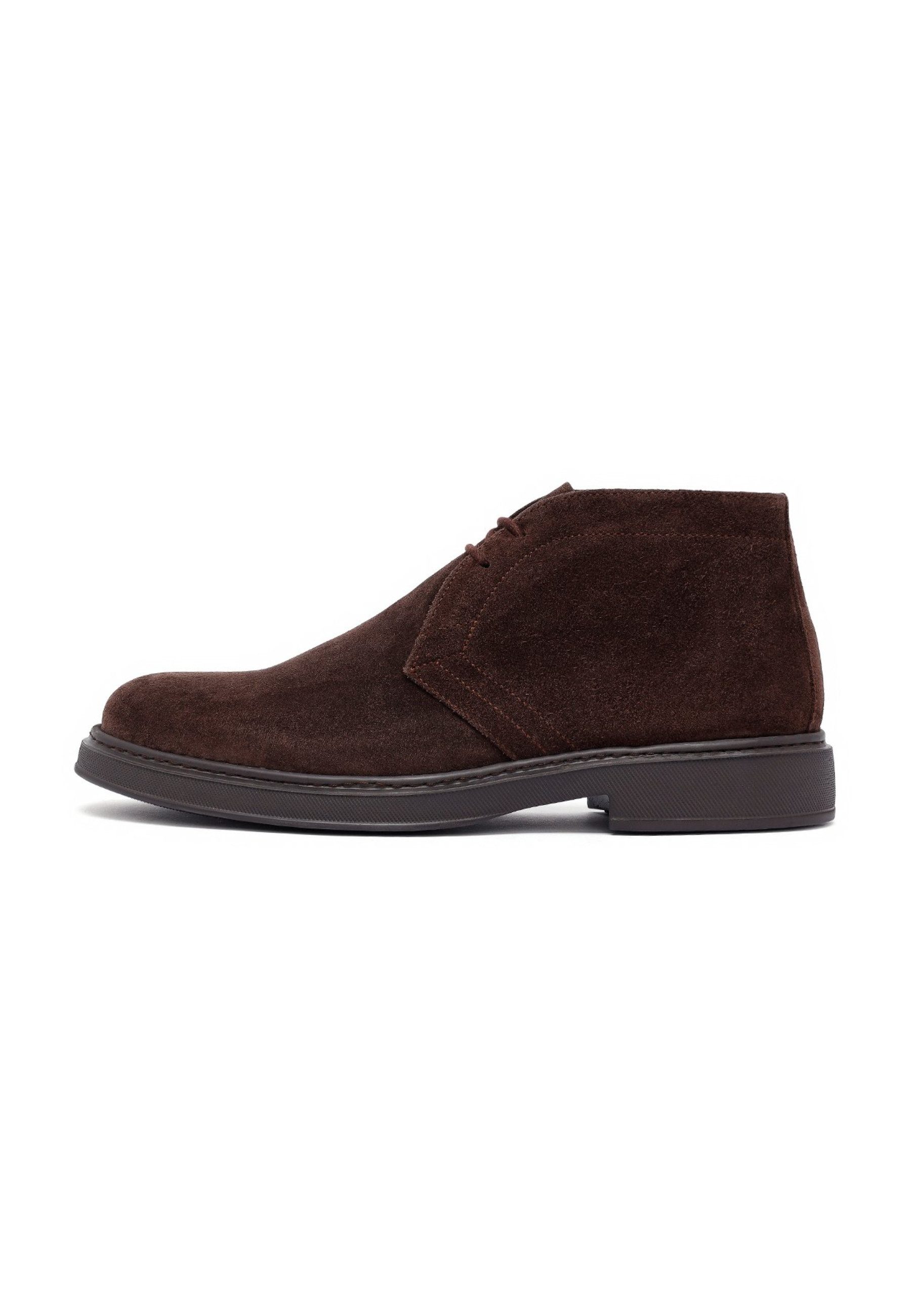 Stiefeletten aus Veloursleder Ankleboots