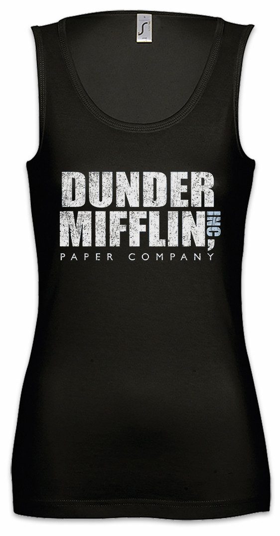 Tanktop Dunder Mifflin Inc Ärmelloses Damen T-Shirt Paper Company The Sitcom