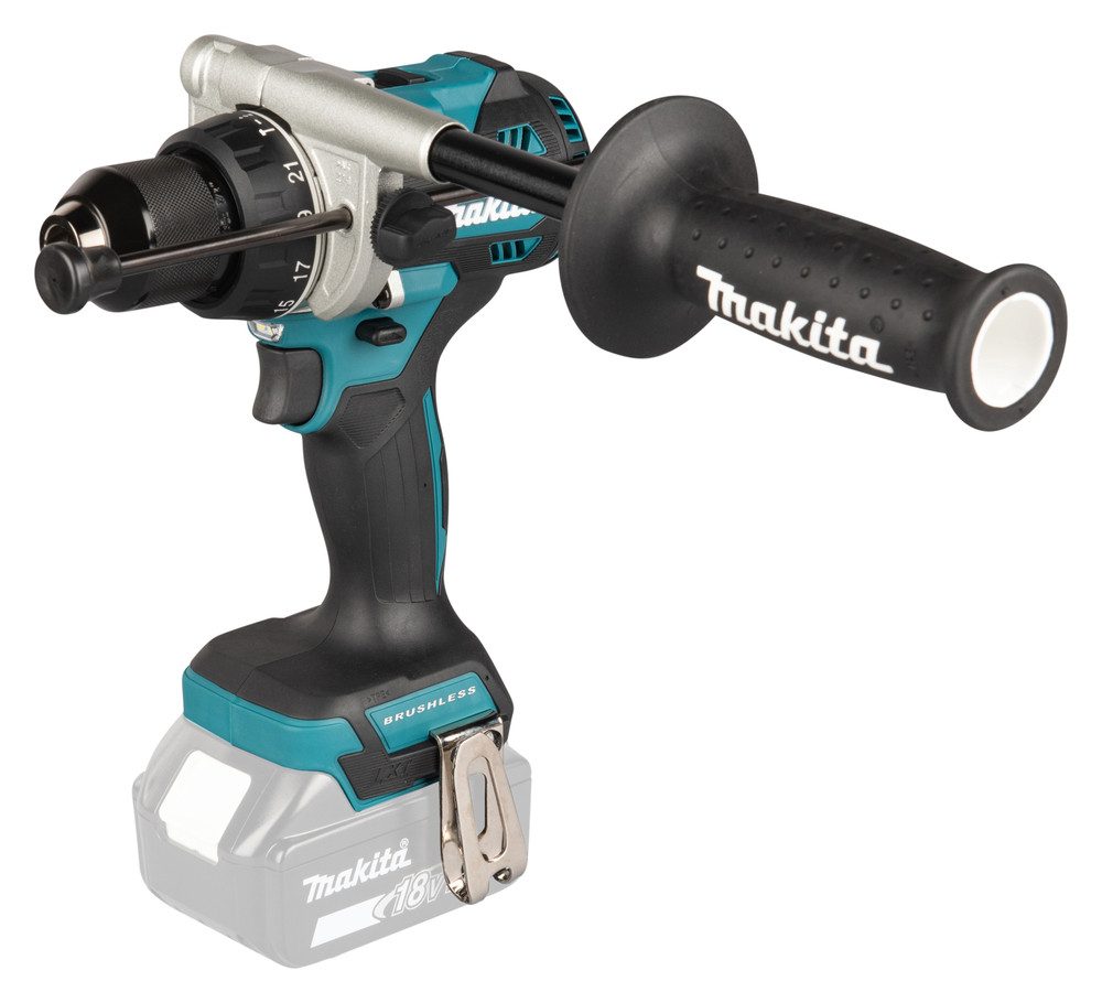 Makita Akku-Schlagbohrschrauber »DHP492Z« 18V, max. 141 Nm, ohne Akku und Ladegerät, extra stark + bürstenlos für intensive Bohrungen mit und ohne Schlag