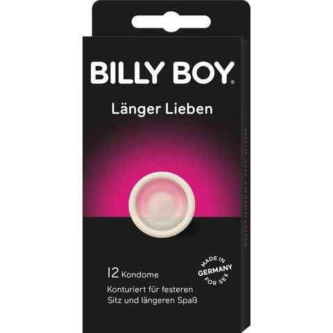 Billy Boy Einhand-Kondome BILLY BOY Länger lieben 12 St. SB-Pack.
