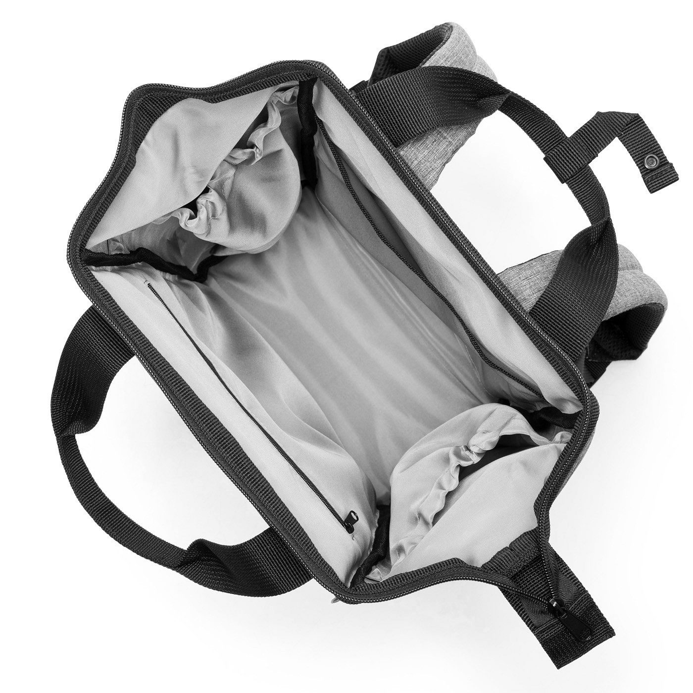 REISENTHEL® Aufbewahrungstasche Rucksacktasche allrounder R (1-tlg), Rucksack und Tasche in einem, Reißverschlusstaschen, Steckfächer