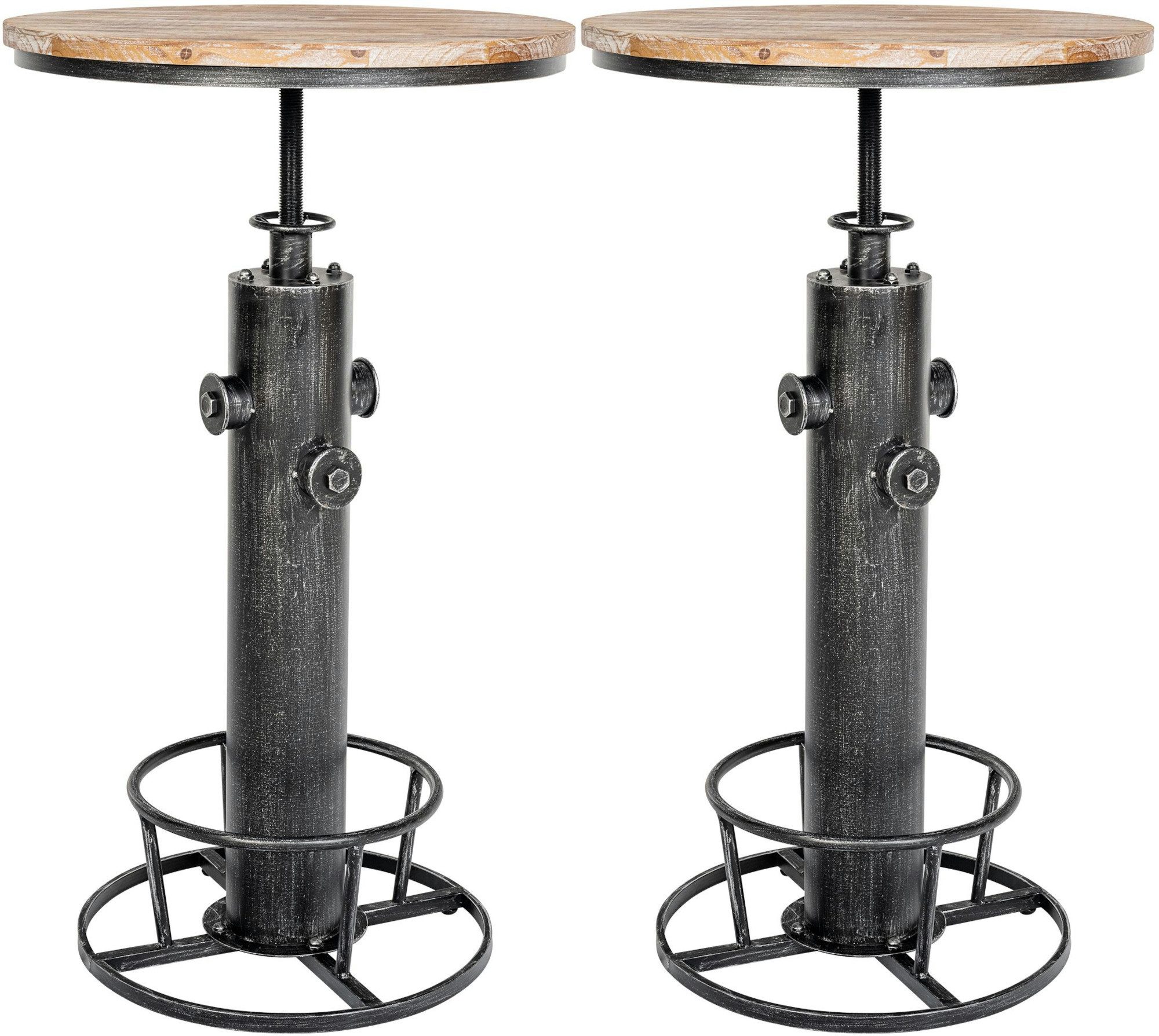 CLP Bartisch Ruhr (Set, 2er), höhenverstellbare Stehtische