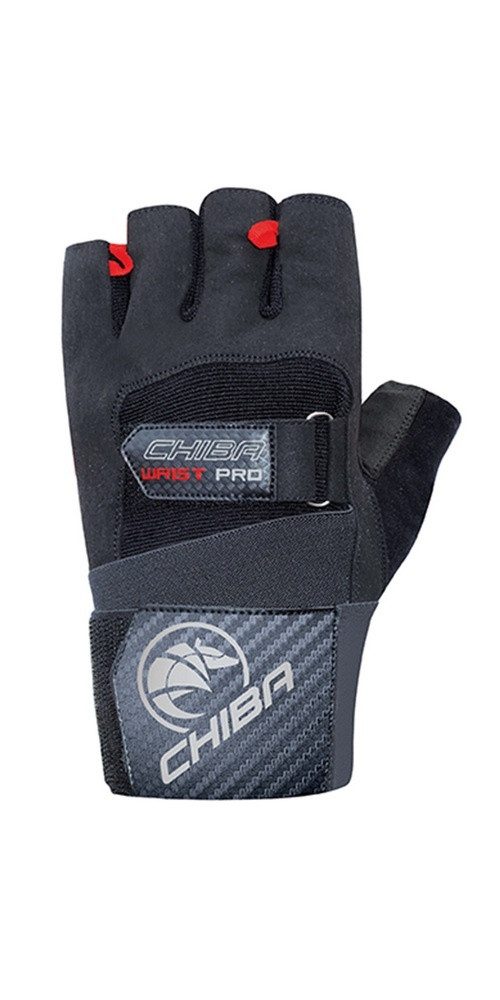 Chiba Trainingshandschuhe Fitness Handschuhe Wristguard Protect schwarz - 1 Paar